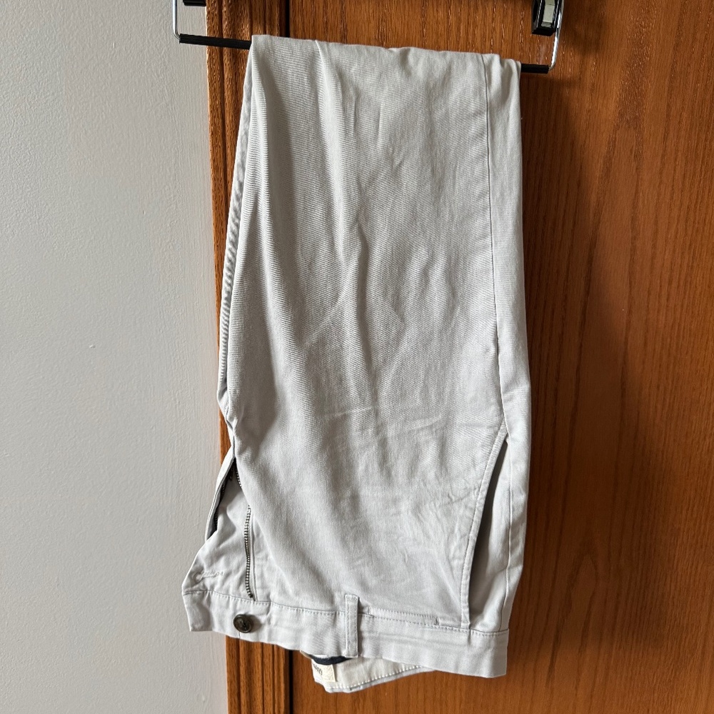 Good Threads Slim Fit Grey Chino